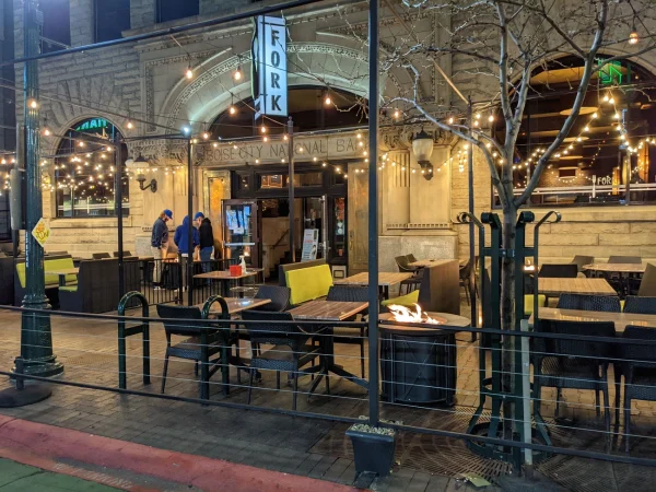Romantic Dinner at Fork Restaurant, Boise date night ideas
