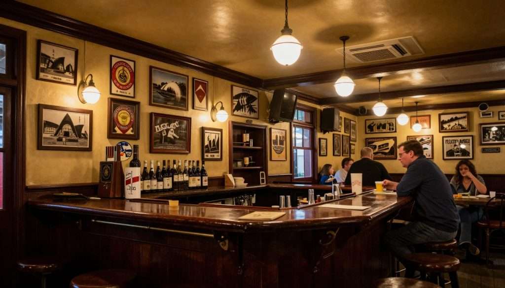 Historic Sydney pub interior Historic Sydney pub interior