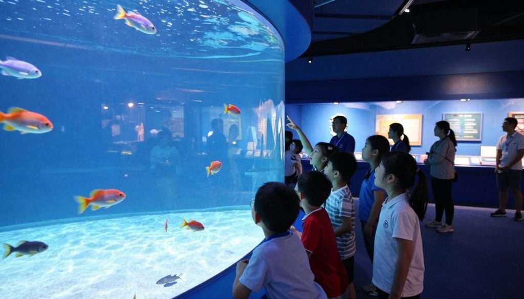 Sydney Aquarium children's educational exhibit Sydney Aquarium children's educational exhibit