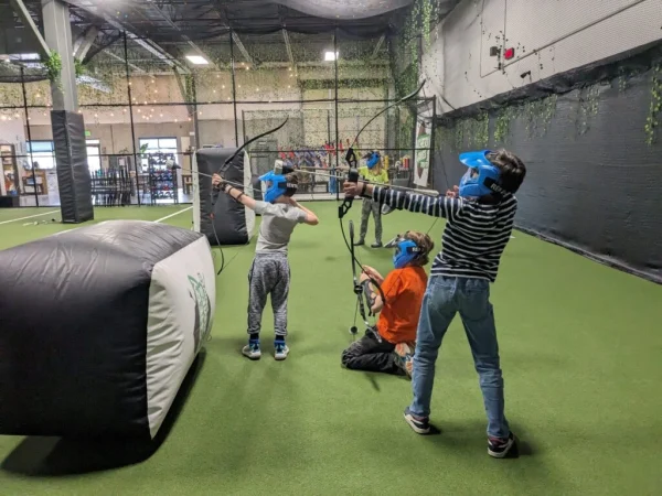Play Archery Dodgeball at Archery Games Denver, date night ideas in Denver
