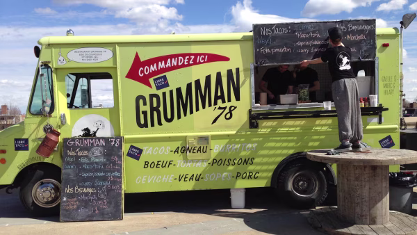 Grumman '78, food trucks in Montreal