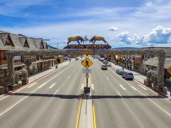 Afton - The Elkhorn Arch Town, small villages to visit in Wyoming