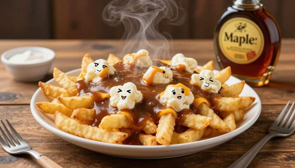 Poutine and maple syrup themed Quebec puns Poutine and maple syrup themed Quebec puns