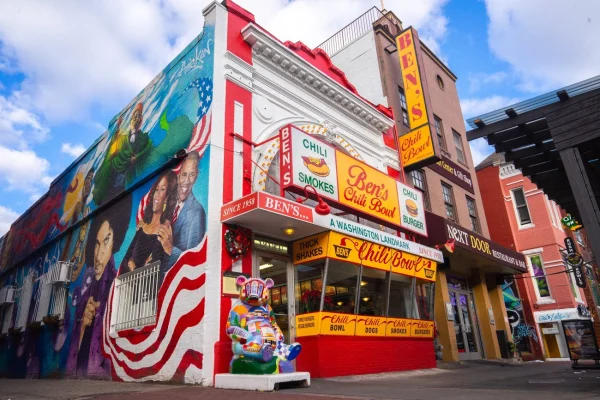 Ben's Chili Bowl, carry out DC spots