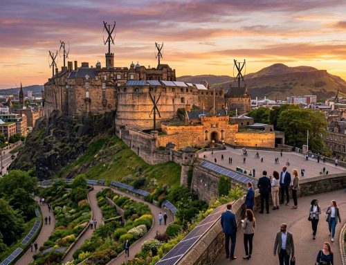 The Volcanic Engine: Inside the Net-Zero, Stone-Shielded Rebirth of Edinburgh Castle 2050